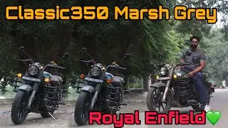 Royal Enfield classic350 Marsh Grey signal Edition💚2022