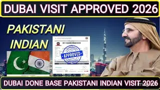 Dubai 🇦🇪 Done Base Visit Apply 2026.