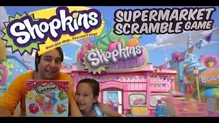 Shopkins Supermarket Board Game l How to play Shopkins Board Game