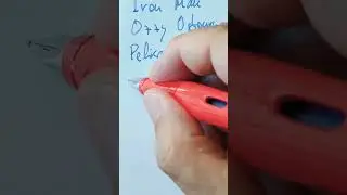 Pelikan Pelikano P480 M Nib #Escritura #plumafuente #estilografica #fountainpen #fountainpenreview