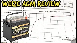 New Weize AGM Battery Unboxing and Initial Impressions - What do you think?