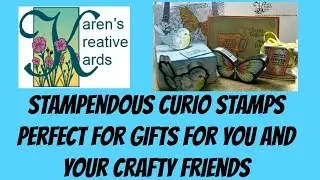 Stampendous Curio Stamps Perfect For Gifts for You and Your Crafty Friends