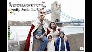 Kids Exploring London 🇬🇧 | Buckingham Palace, Big Ben & London Eye | London Trip 2025
