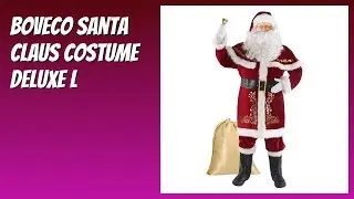 REVIEW (2026): Boveco Santa Claus Costume Deluxe L. Features
