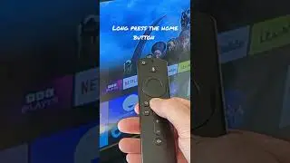 Amazon Firestick remote control shortcut for quick settings menu. #shorts #firestick #remote #howto