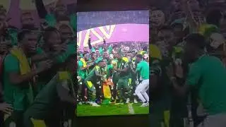 Senegal Raise Trophy - Afcon 2021 Winners #shorts