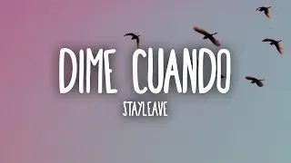 STAYLEAVE - dime cuando (Letra/Lyrics)