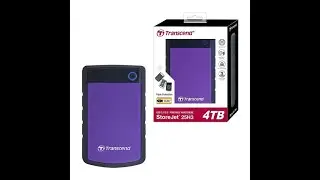 Transcend StoreJet 25H3 4TB Review , Files transformation test _ مراجعة هارديسك  ترانسيند