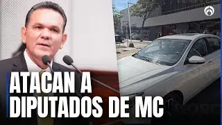 Atentan contra 2 diputados de MC en Culiacán