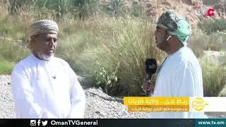 ربط مباشر من ولاية قريات حول بدء موسم طلع النخيل بولاية قريات