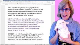 9 Lies From Veganphobic Anna Oop