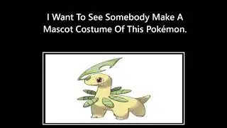 I Want To See Somebody Make A Mascot Costume Of Bayleef Request By ChaoEmperor #pokemon2026