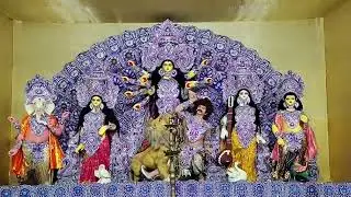 Sarbojanin Durgotsab2025.Swamiji Shaktipith,Jyangra,Kolkata .SUBHO SASHTHEE.