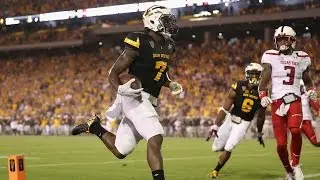 Highlight: Kalen Ballage ties FBS record for touchdowns in a single game