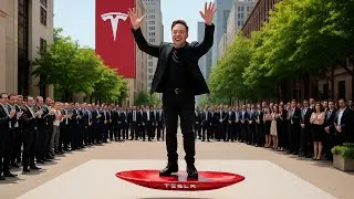 Первый летающий ховерборд Tesla Илона Маска: революционный скачок в сфере транспорта
