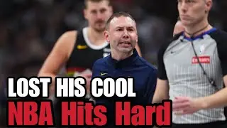 David Adelman Loses Cool, Gets Ejected &mdash; NBA Hits Nuggets Coach With $35K Fine