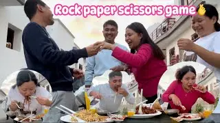 Rock paper scissor Game🤞🏽Hasda hasda mariyo🤣😂#gameplay #keepsupporting 