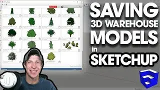 СОХРАНЕНИЕ МОДЕЛЕЙ SKETCHUP 3D WAREHOUSE с помощью коллекций