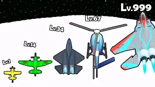 Plane Evolution - Max Level Up Evolve a Cessna into a F-35 Lightning | All Levels