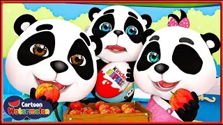 Five Red Apples  - Baby songs - Nursery Rhymes & Kids Songs Little Watermelon Cartoon #53