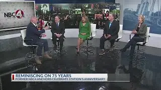 Former NBC4 anchors celebrate station's 75th anniversary