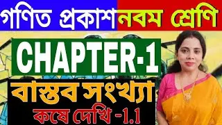 Class 9/নবম শ্রেণি/বাস্তব সংখ্যা/ কষে দেখি1.1/