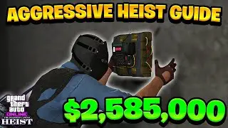 WIPED OUT ENTIRE DIAMOND CASINO | AGGRESSIVE APPROACH HEIST GUIDE | GTA 5 ONLINE PS5