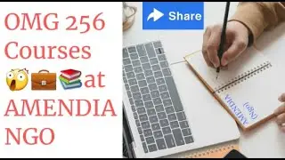 Best job Courses@NGO AMENDIA 256 Skill Development Courses To &ldquo;LEARN&rdquo;Share, Subscribe & Press 🔔