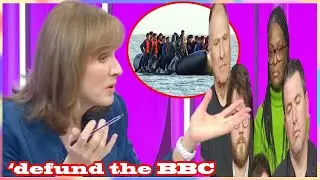 Question Time fans rage &lsquo;defund the BBC&rsquo; after small boat migrants &lsquo;planted&rsquo; in audience
