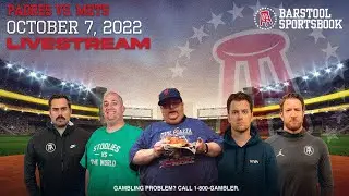 Dave Portnoy and Big Cat are live with the Mets fans from Barstool to watch playoff game 1