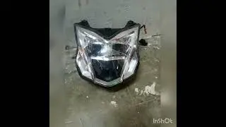 Dio headlight modified
