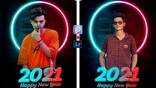 Happy New Year Photo Editing 2021 || New Year Photo Editing | Picsart New Year Photo Editing