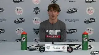 Spotlight Game (Captains Comments) - Fort Erie Meteors vs St. Catharines Falcons