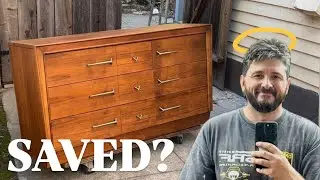 Does this amateur furniture refinisher redeem himself? You decide
