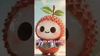 Fun Fact: Lychee The Juicy Secret to Glowing Skin! 🍒✨ #viralshorts #funny #cute #videoshort #fruit