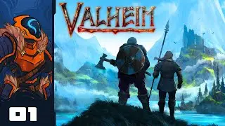 Viking Hut Building Simulator 2021 - Let's Play Valheim [Early Access] - Part 1