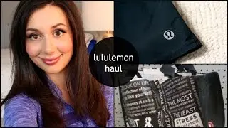 Lululemon Workout Clothing Haul