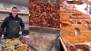 Dit zie je nooit op de markt 😳 | Het leven achter de notenkraam