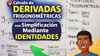 Cálculo de Derivadas Trigonométricas con Simplificación Mediante Identidades