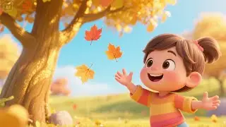 Count the Leaves Falling from the Trees | Autumn Counting Song for Kids | Fall Nature Rhyme