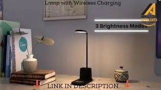 lamp with wireless charging and Bluetooth speaker😎👇 #reels #insta #tiktok #gadgets #shorts #amazon