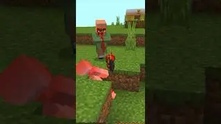 Super power in Village #minecraft
