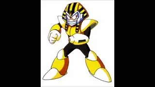 Mega Man 4 Pharaoh Man Stage Inside Pyramid 90's Anime Style