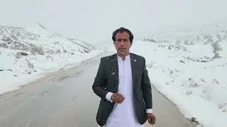 Snowfall in Ziarat