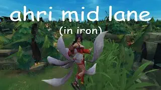 average iron 3 game as an ahri mid main