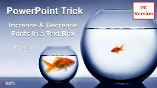 PC  Resize Text in PowerPoint