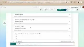 Creating and collecting a survey with Microsoft Forms
