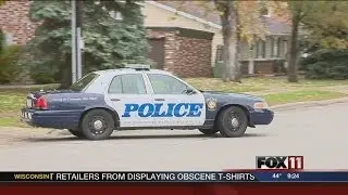 Green Bay police help clean-up a crime-ridden neighborhood on the city's west side.