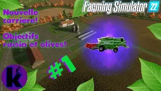 Fs22 Carriere grande cultures! Episode 1: On met tout en place et on achete une station service!