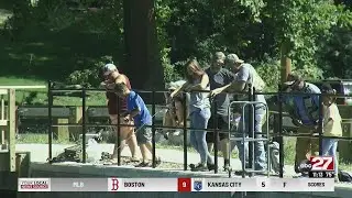 Cumberland County lake stocked with trout for first time in over a year